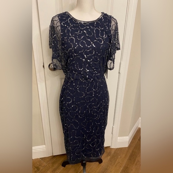 Adrianna Papell sequin dress - Picture 2 of 8